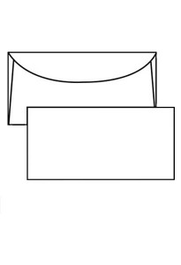 Busta commerciale 11x23cm