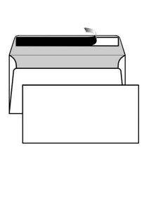 Busta 11x23cm con strip