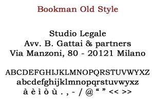 Bookman old style