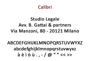 Calibri