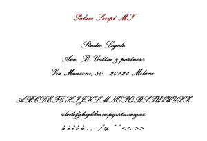 Palace Script MT