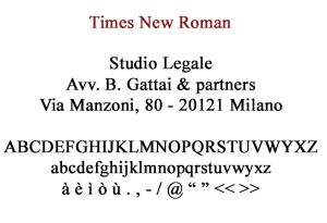 Times New Roman